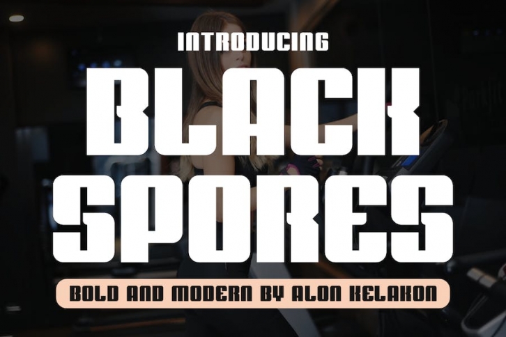 Black Spores Font Download