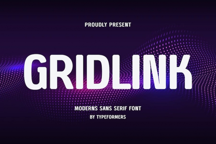 Gridlink - Modern Sans Serif Font Download