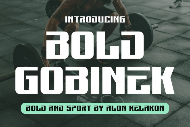 Bold Gobinek Font Download