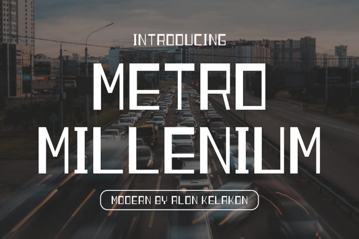 Metro Millenium Font Download