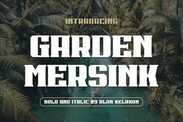 Garden Mersink Font Download