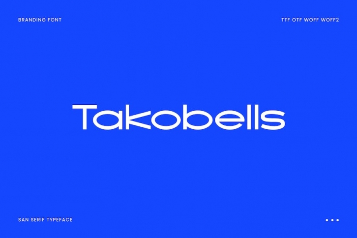 Takobells Font Download