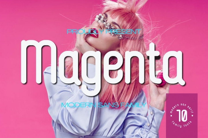 Magenta Sans Family Font Download