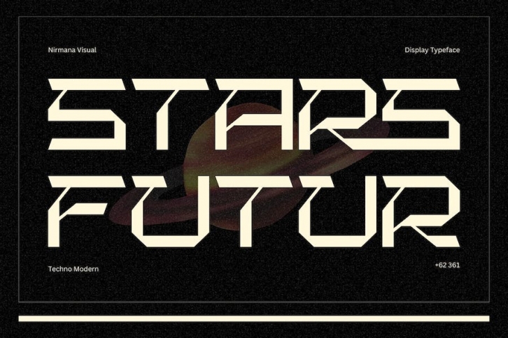 Stars Futur - Modern Font Font Download