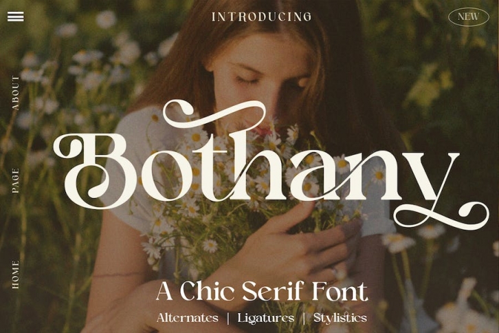 Bothany Font Download