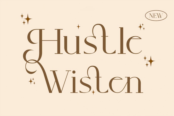 Hustle Wisten Font Download