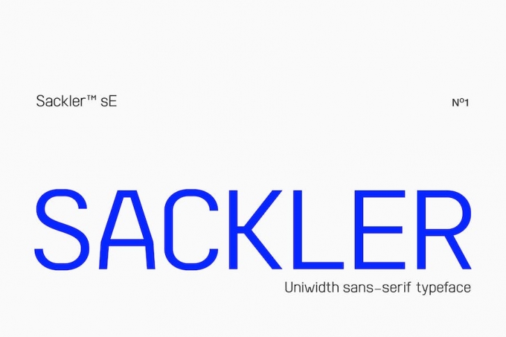 Sackler sE Font Download