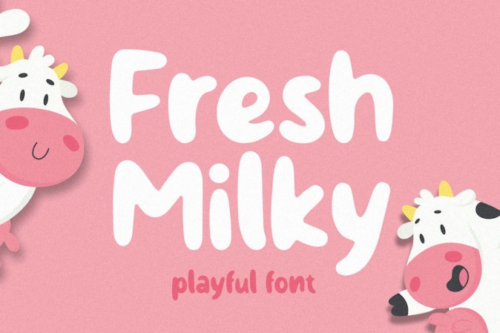 Fresh Milky Font Download