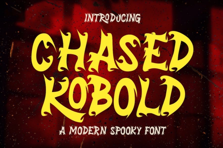 Chased Kobold - A Modern Spooky Font Font Download