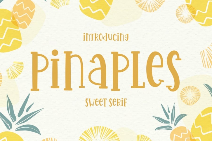 Pinaples Font Download