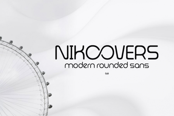 Nikoovers - Rounded Font Font Download
