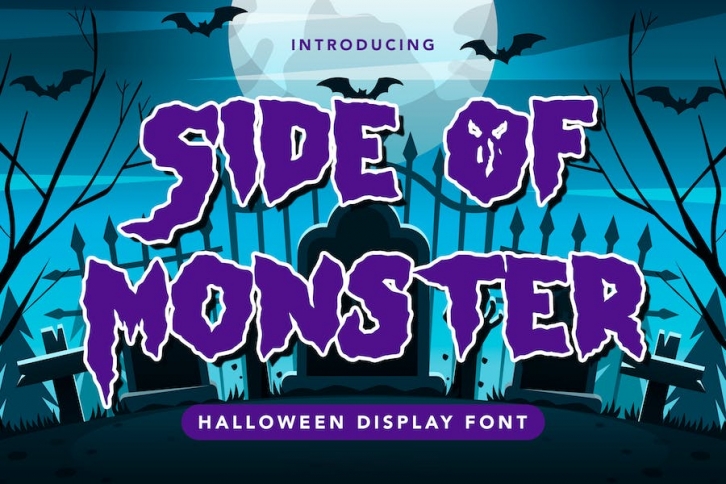 Side Of Monster Font Download