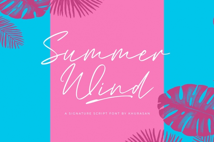 Summer Wind Font Download