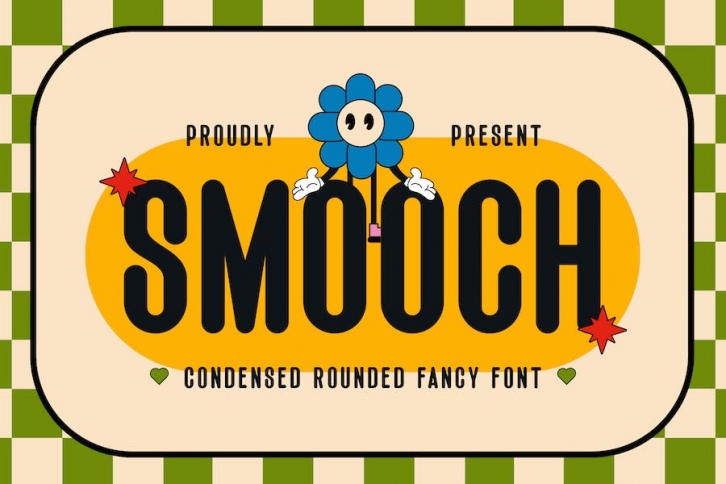Smooch - Condensed Rounded Fancy Font Font Download