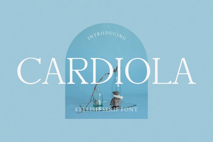 Cardiola - Modern Stylish Serif Font Download