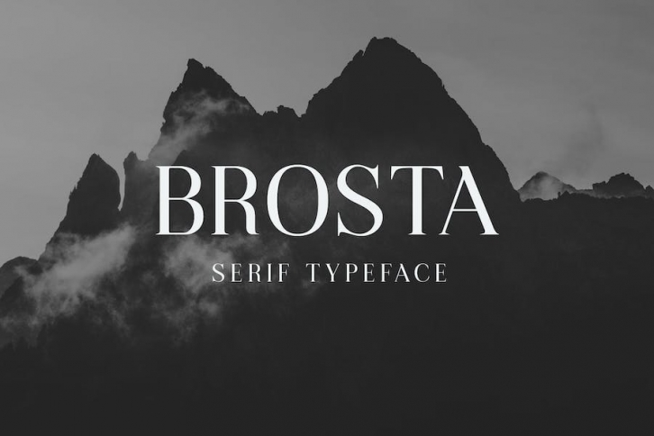 Brosta Serif Fonts Font Download