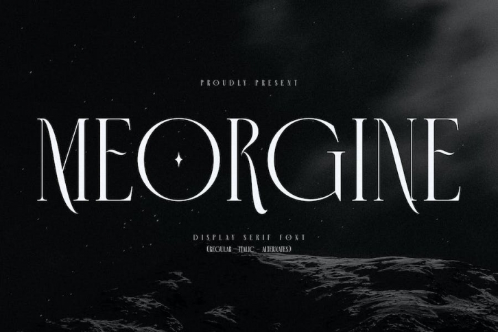 Meorgine Display Serif Font Font Download
