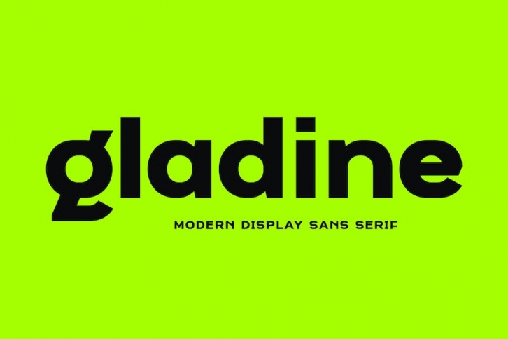 Gladine - Modern Display Sans Serif Font Download