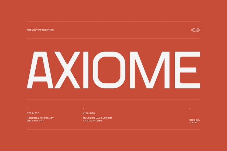 Axiome - Elegant Sans Serif Font Download