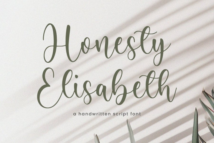 Honesty Elisabeth Font Download
