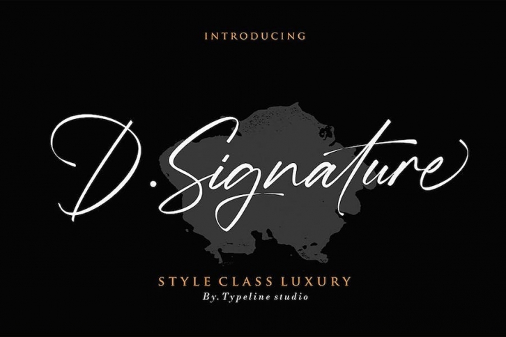 D.Signature Font Download