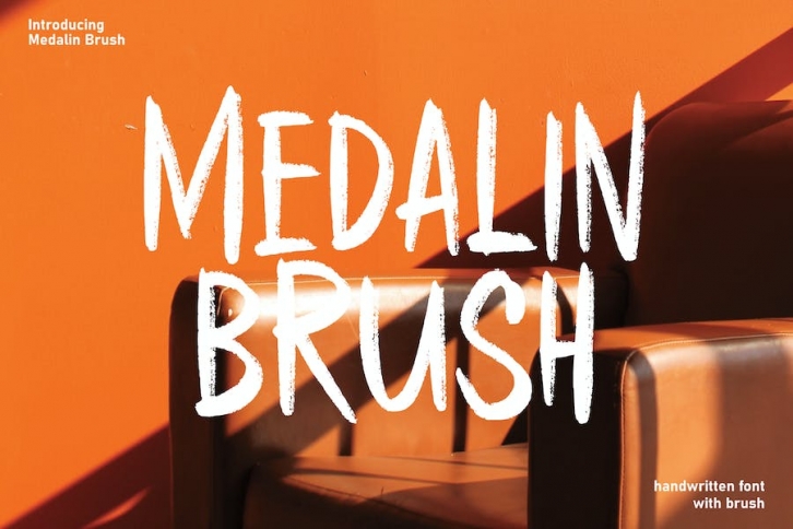 Medalin Brush - Handwritten Brush Font Download