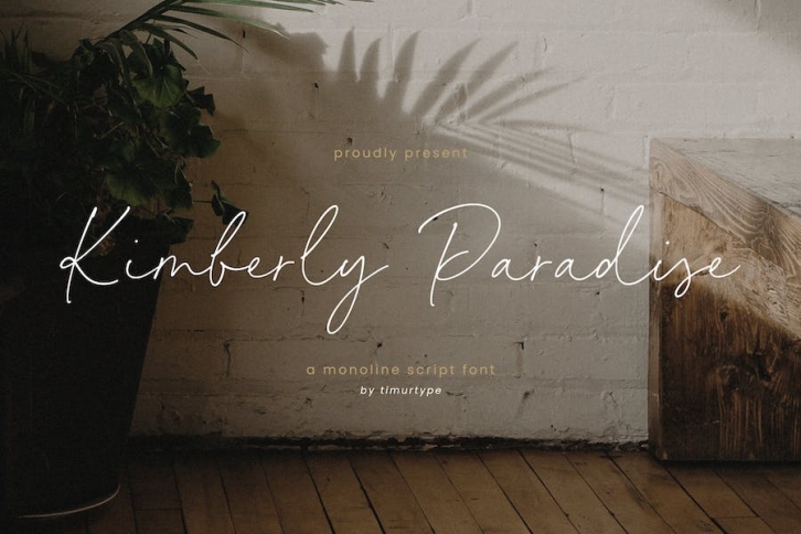 Kimberly Paradise Font Download