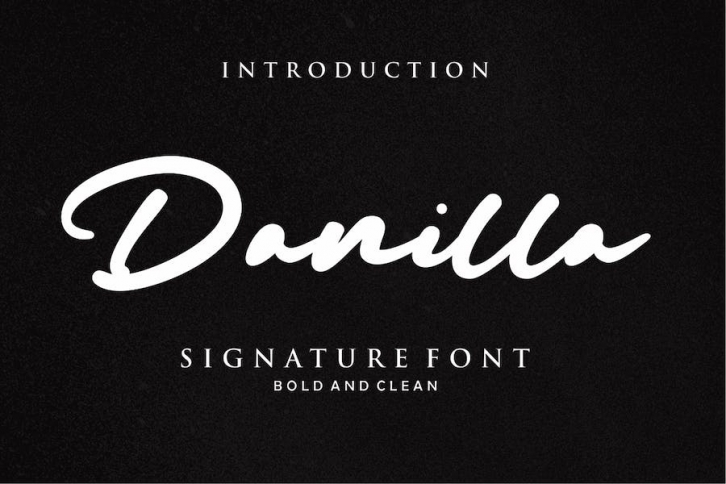 Danilla Font Download