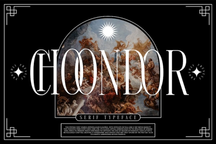 Choondor - Serif Font Font Download