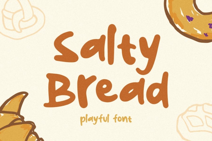 Salty Bread Font Download