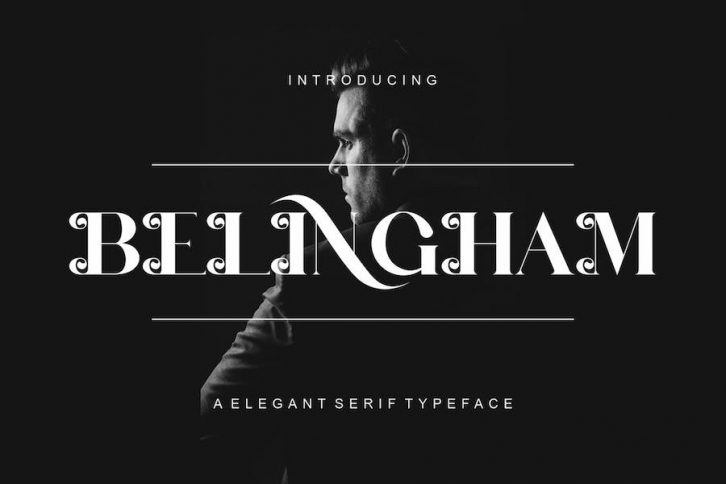 BELINGHAM A Elegant Serif Typeface Font Download