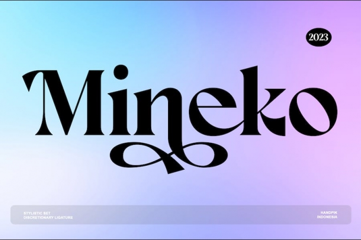 Mineko Font Download