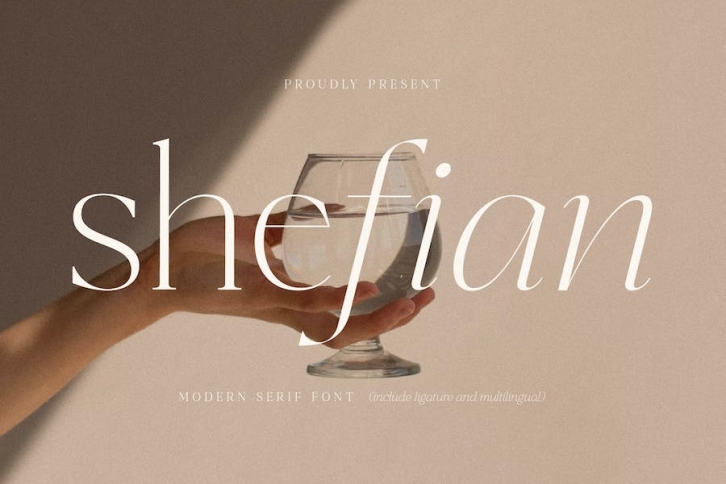 Shefian Modern Serif Font Font Download