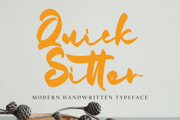 Quick Sitter Font Download