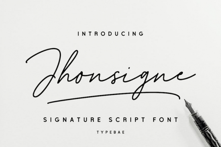 Jhonsigne Signature Script Font Font Download