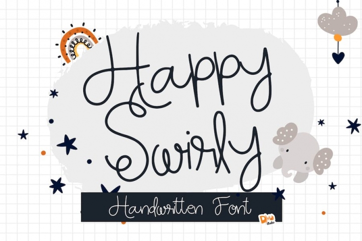 Happy Swirly Font Download