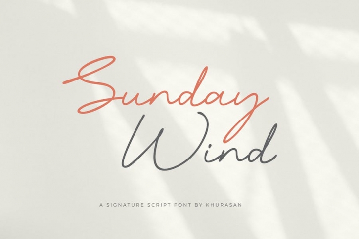 Sunday Wind Font Download