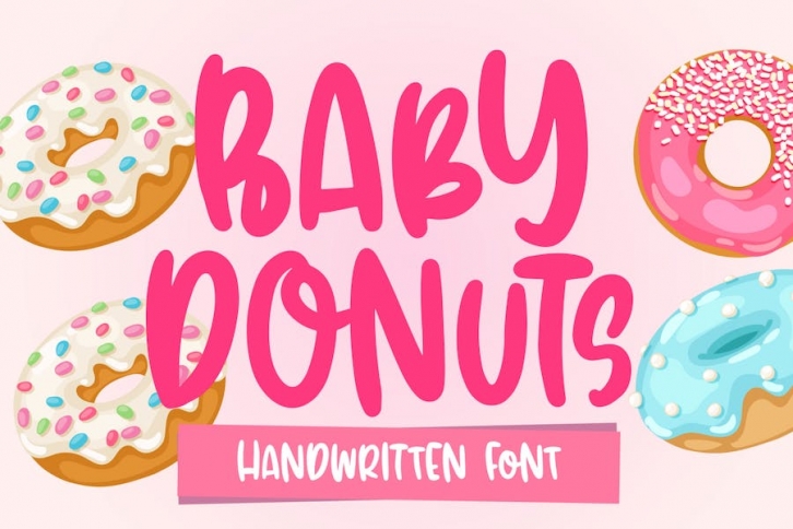 Baby Donuts Font Download