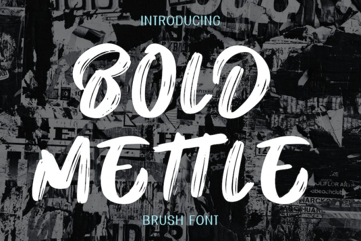 Bold Mettle Font Download