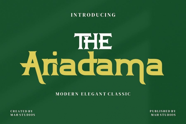 The Ariadama Font Download