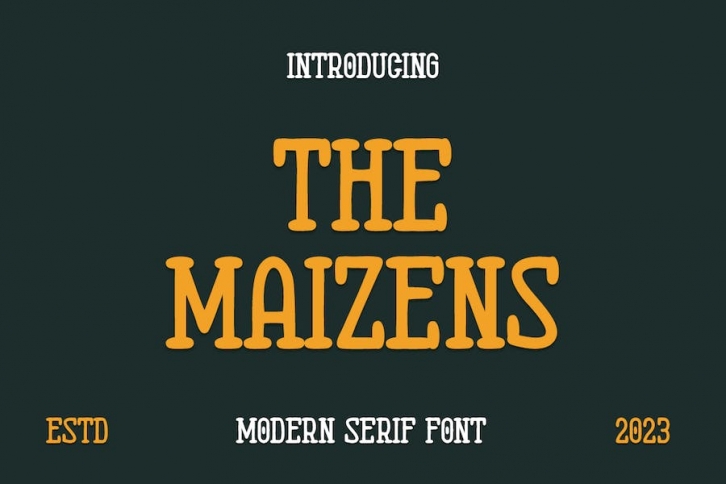 The Maizens Font Download
