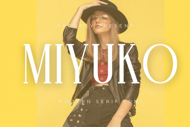 Miyuko | Modern Serif Font Font Download