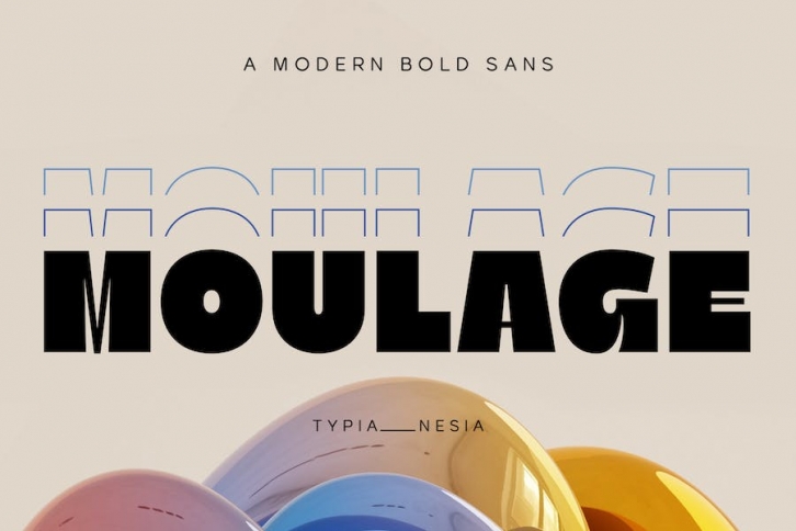 Moulage - Logo Branding Font - Sport Game Sans Font Download