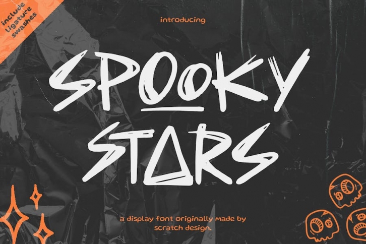 Spooky Stars Font Download