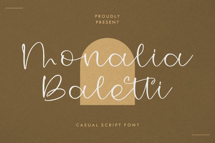 Monalia Baletti Casual Script Font Font Download