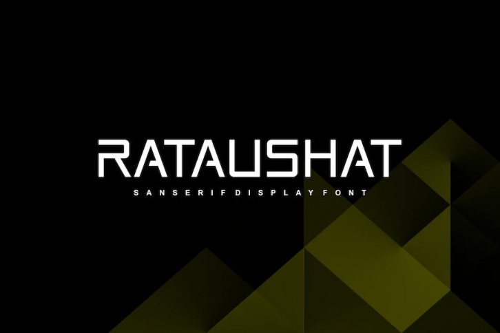 Rataushat - Modern Sans Serif Font Font Download