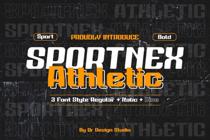Sportnex Athletic Font Download