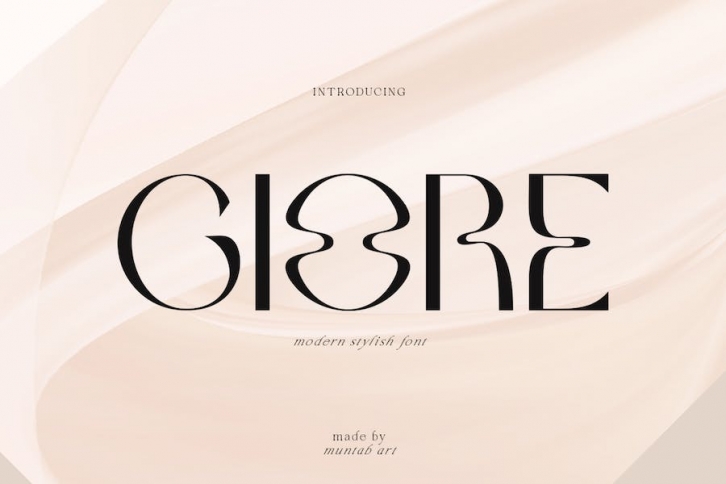 Giore | Modern Stylish Font Download