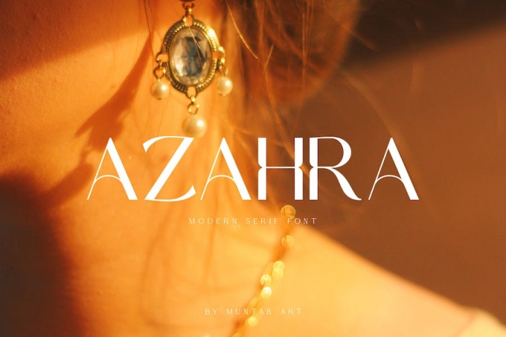 Azahra | Modern Stylish Font Download