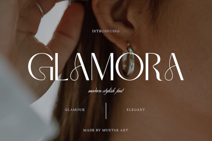 Glamora | Modern Stylish Font Download